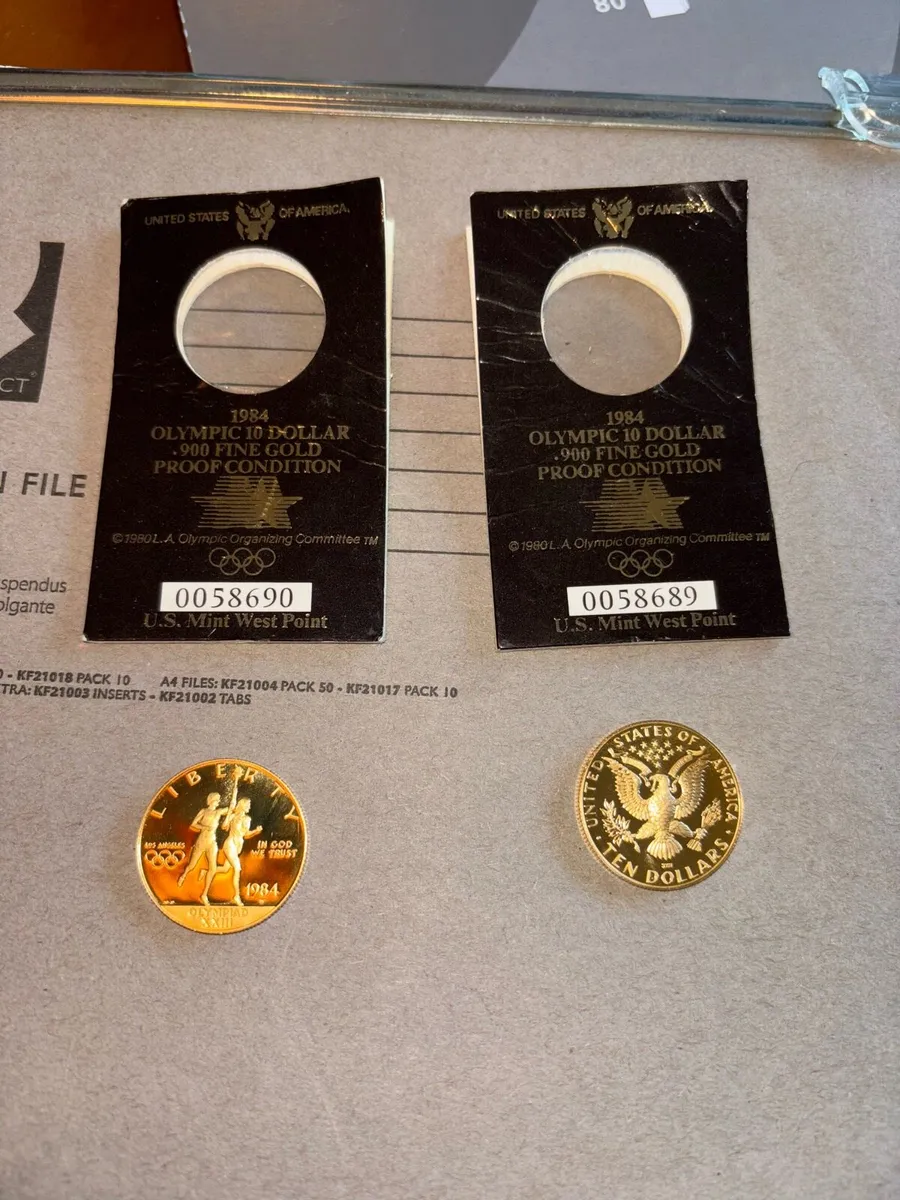 Gold coins (.969 ounces pure gold) - Image 1