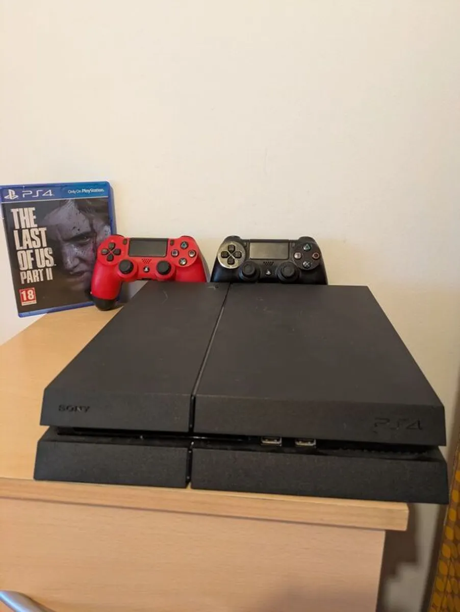 PS4 1TB with Last of Us 2 Game and Micromachines - Image 1