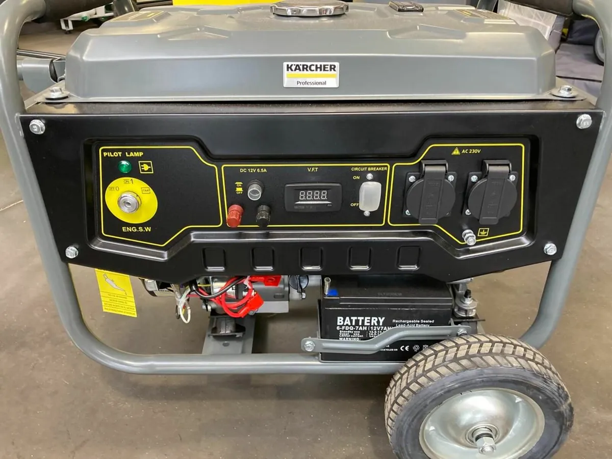 Kärcher PGG3/1 230 Volt 3kW Petrol Generator  - ex - Image 2