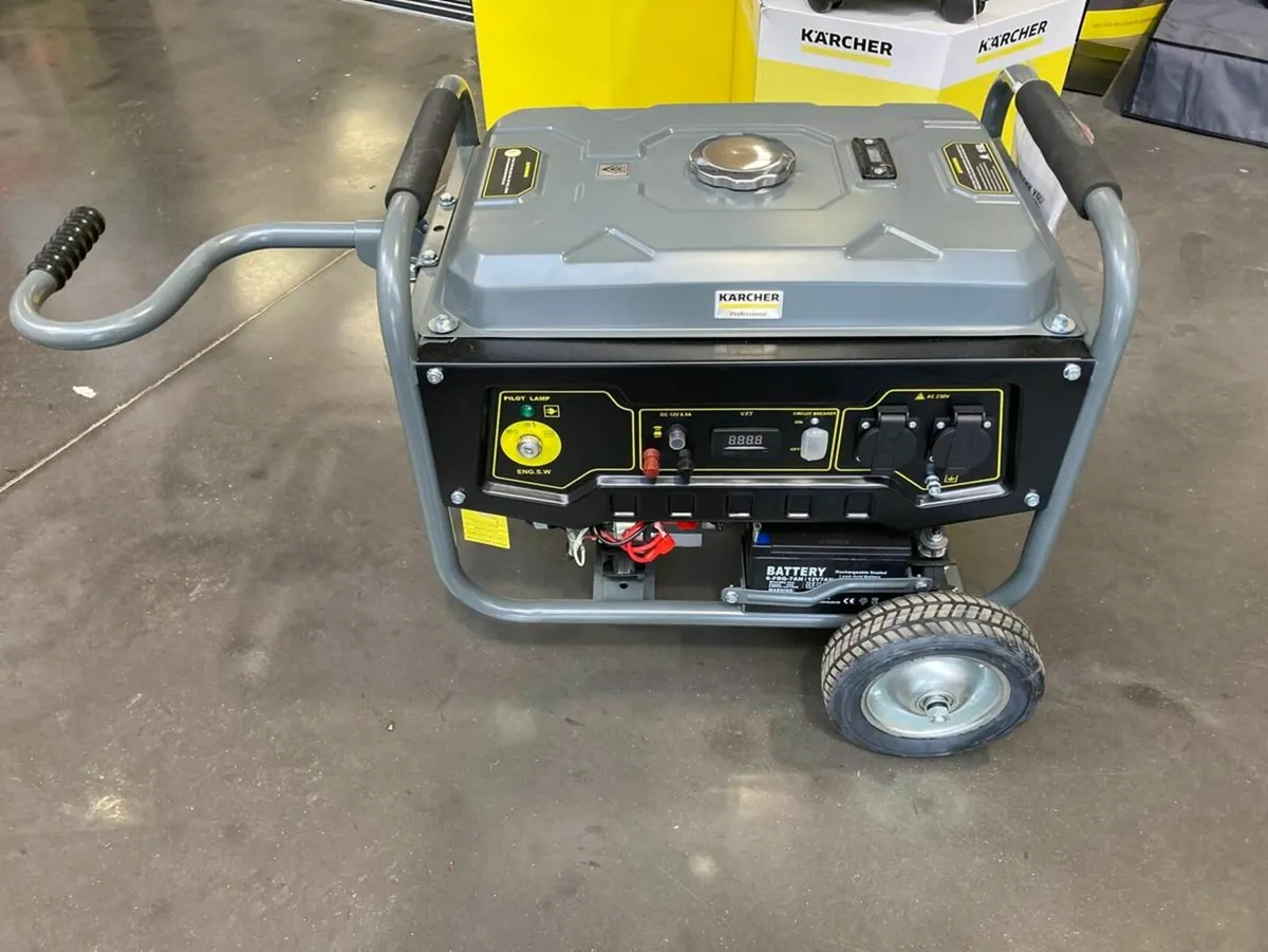 Kärcher PGG3/1 230 Volt 3kW Petrol Generator  - ex - Image 1