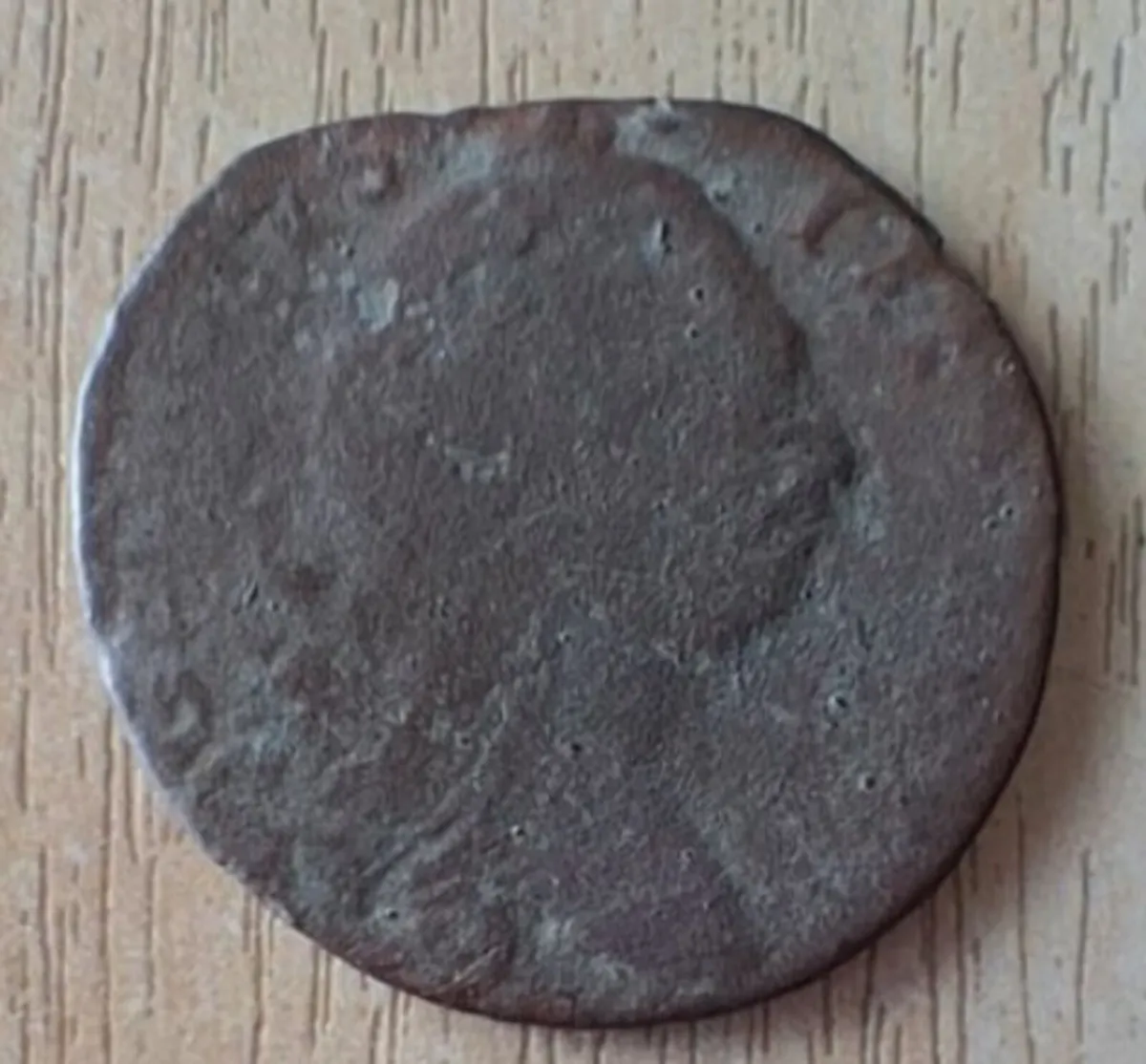 GEORGE III HIBERNIA HALF PENNY 1781 COIN RARE.. - Image 2