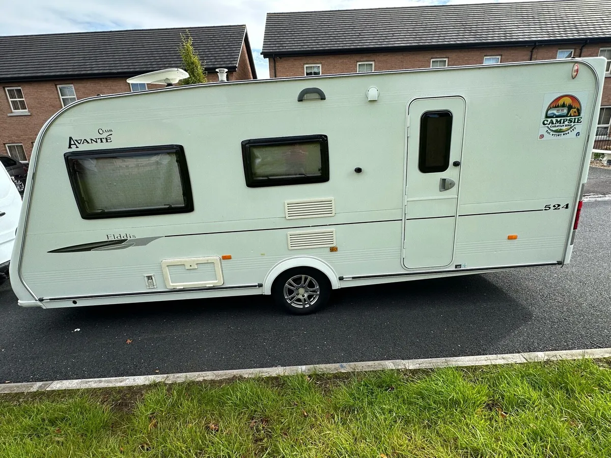 2009 elddis avante caravan - Image 2