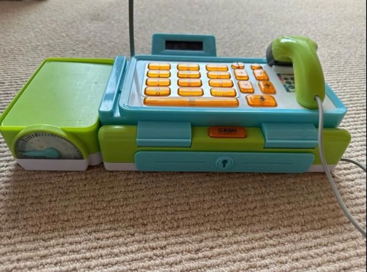 Interactive toy Cash Register with sounds & lights - Image 3