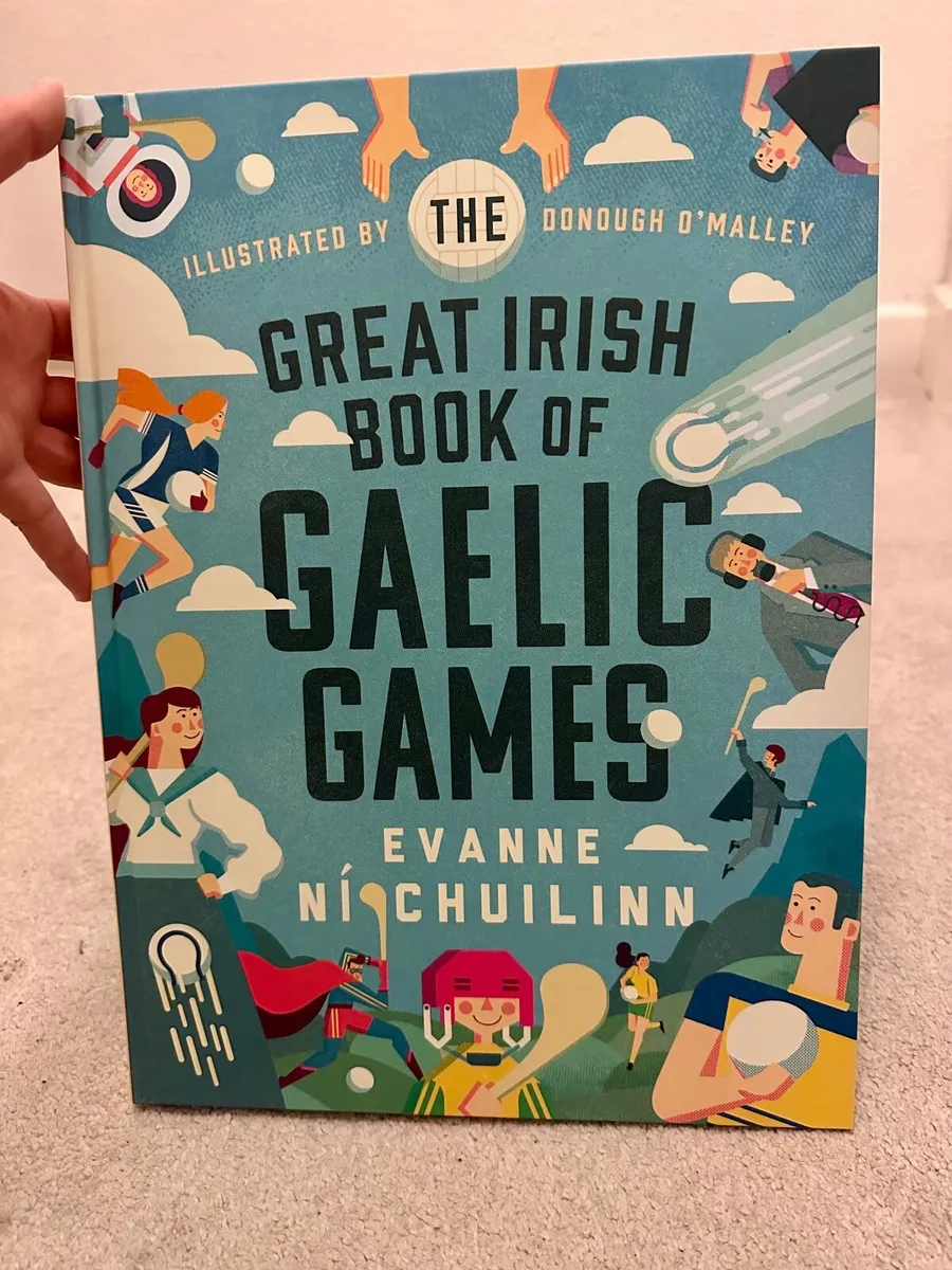 BN Great Irish Book of Gaelic Games Hardcover - Image 1