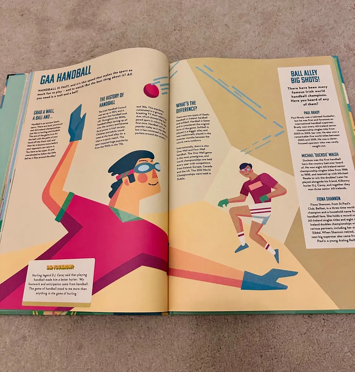 BN Great Irish Book of Gaelic Games Hardcover - Image 2