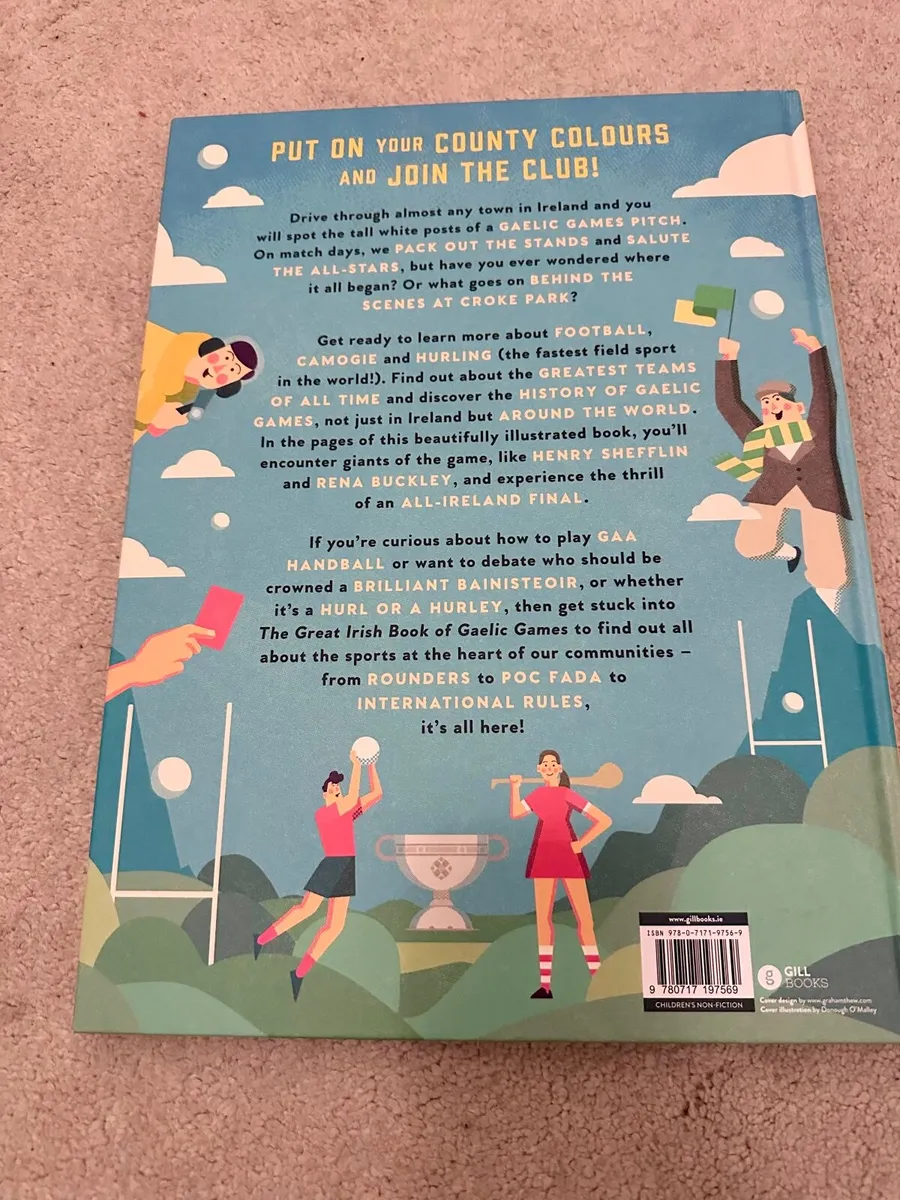 BN Great Irish Book of Gaelic Games Hardcover - Image 3