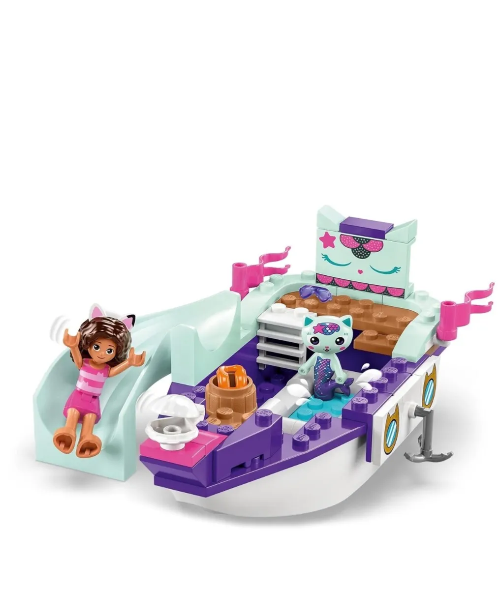 Gabby’s Dollhouse MerCat’s Ship and Spa Lego 10786 - Image 3