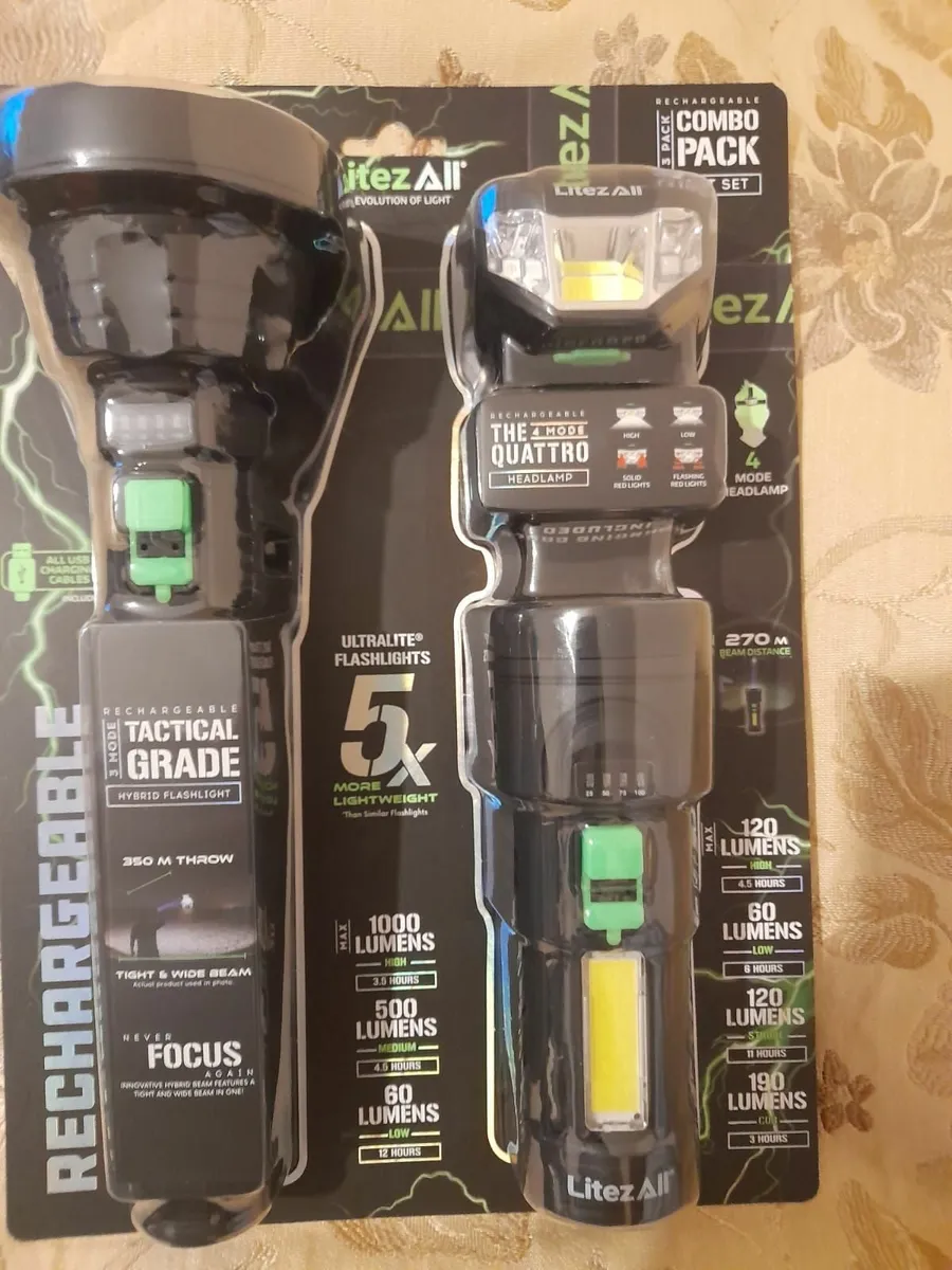 New rechargeable led lamps set