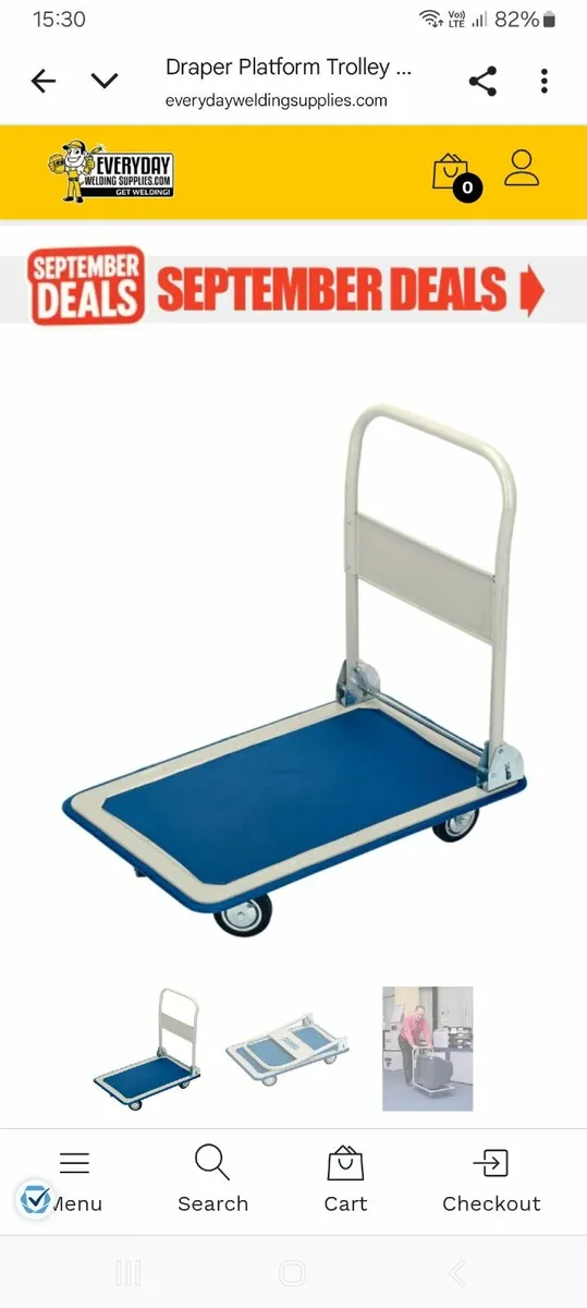 New draper platform trolley - Image 4