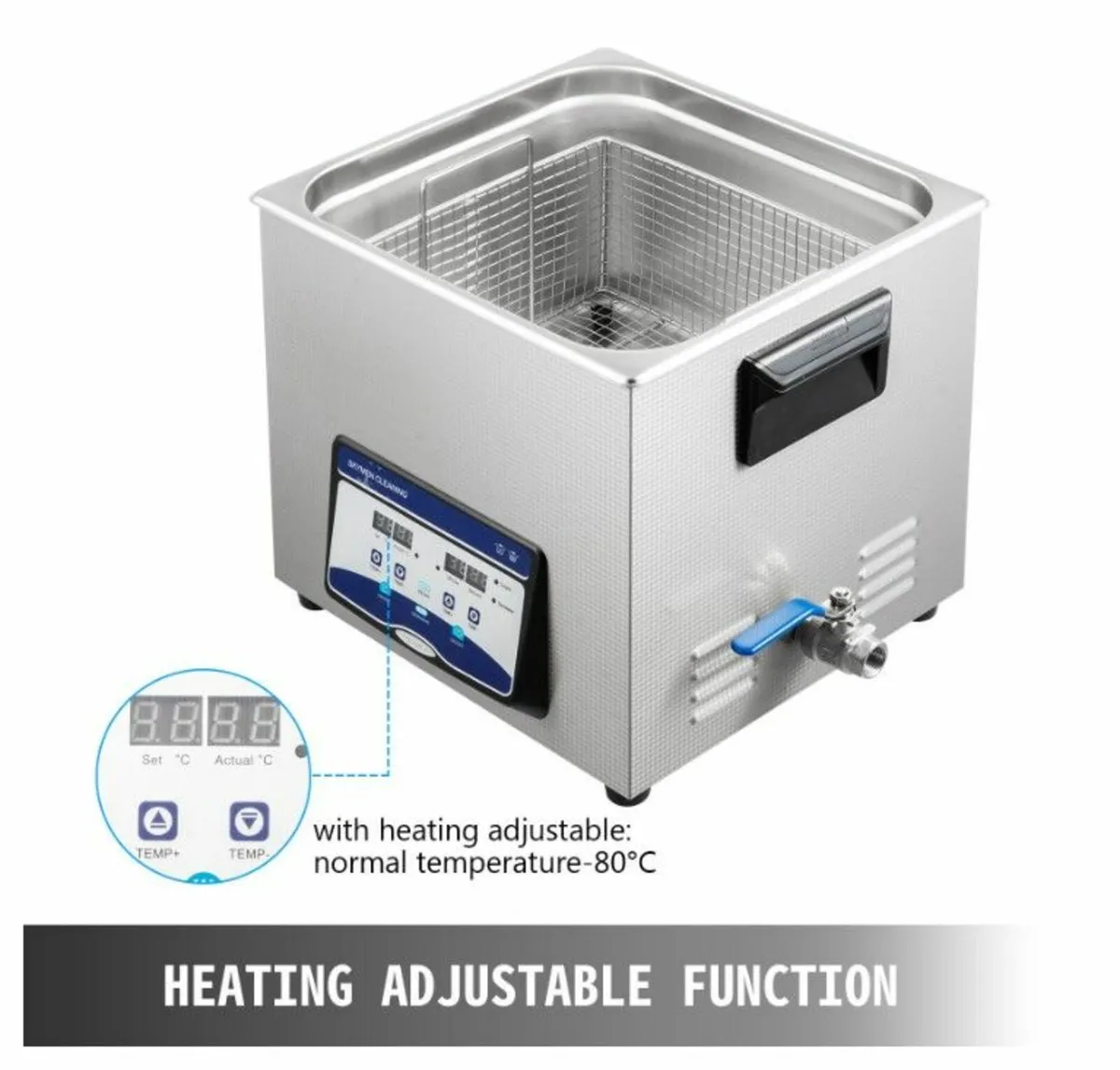 Ultrasonic Cleaner 20L Jewelry Cleaning Ultrasonic - Image 2