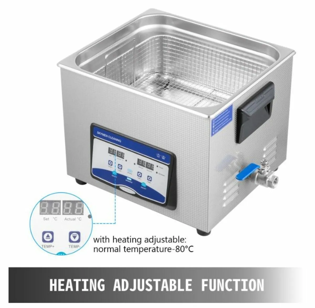 Ultrasonic Cleaner 15L Jewelry Cleaning Ultrasonic - Image 3