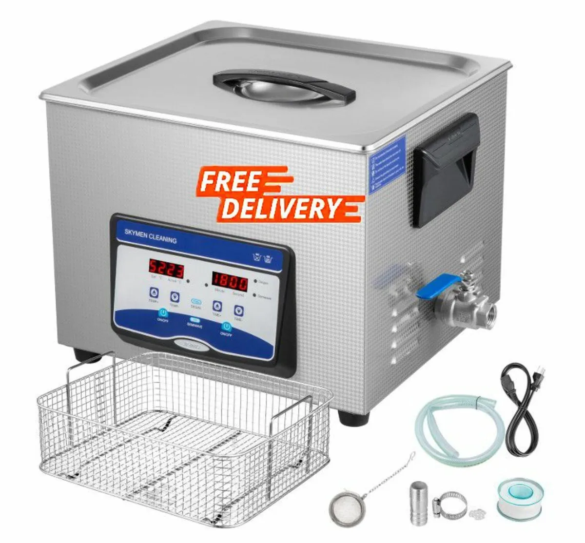 Ultrasonic Cleaner 15L Jewelry Cleaning Ultrasonic - Image 1