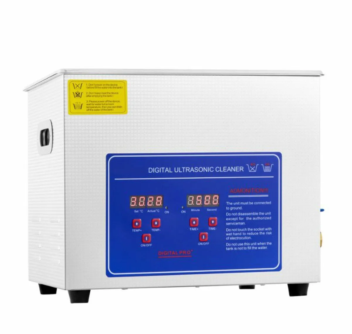 10L Stainless Steel Ultrasonic Cleaning Machine - Image 3