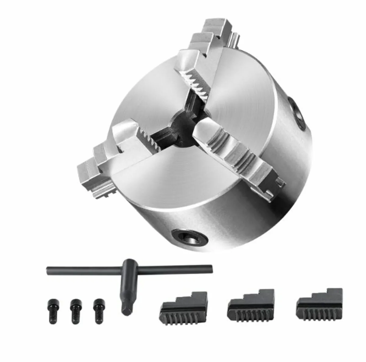 3-Jaw Self-Centering Lathe Chuck 100 mm 4 inch - Image 1