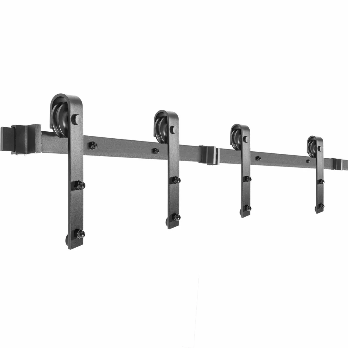 6FT Sliding Barn Door Hardware Kit 330LBS Load cap - Image 4