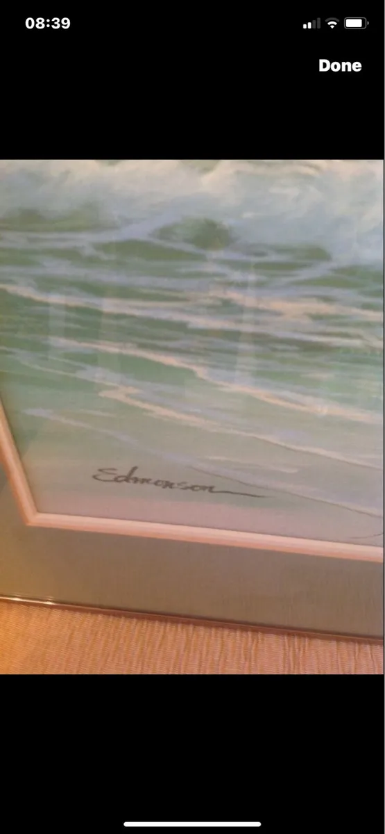 Vintage Florida Painting - Image 2