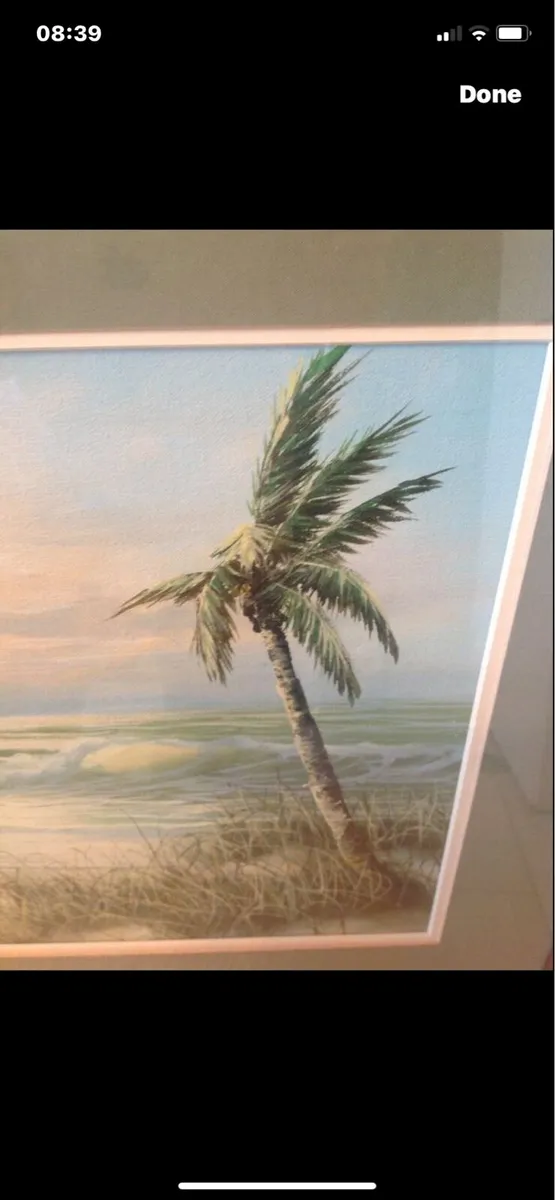 Vintage Florida Painting - Image 3