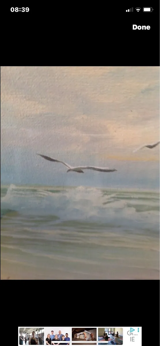 Vintage Florida Painting - Image 4