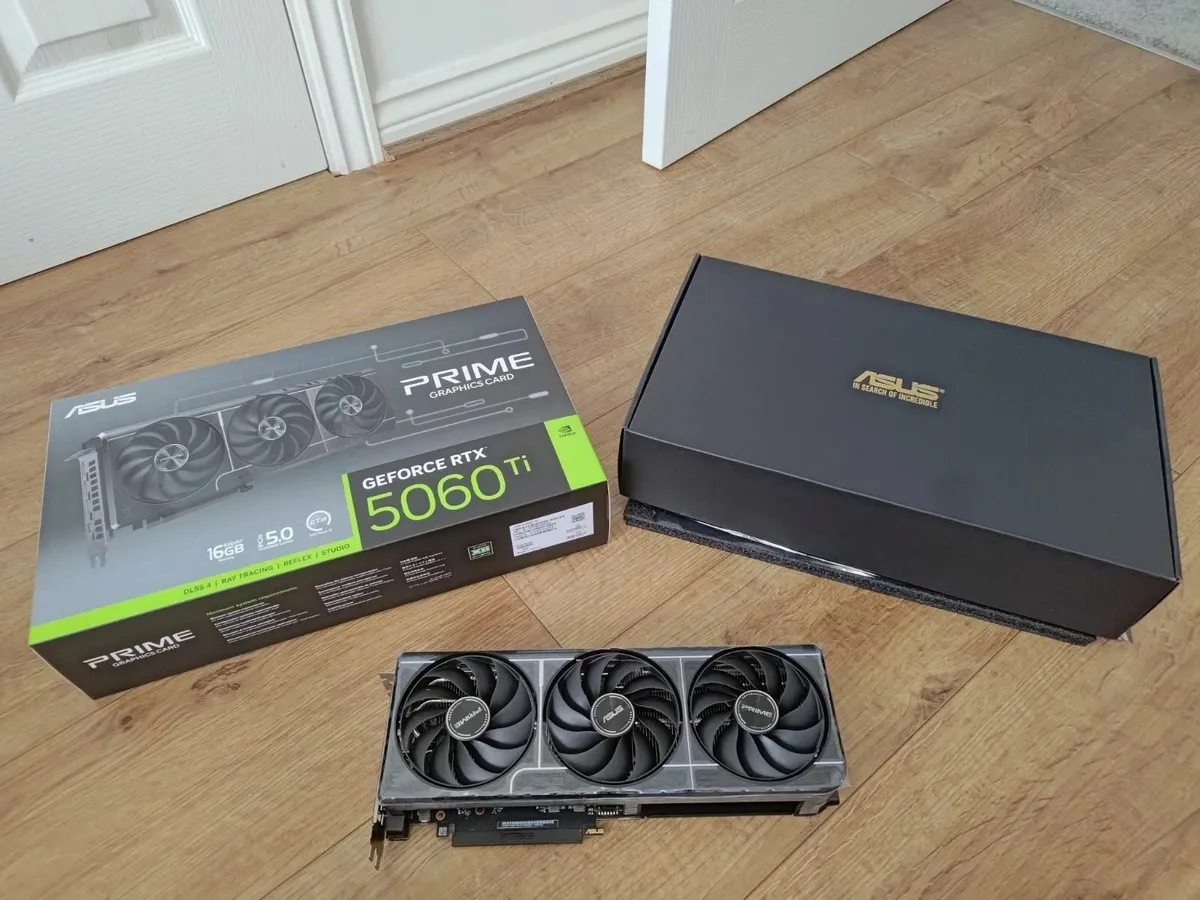 ASUS Prime RTX5060 Ti 16GB DDR7 Graphics Card - Image 1