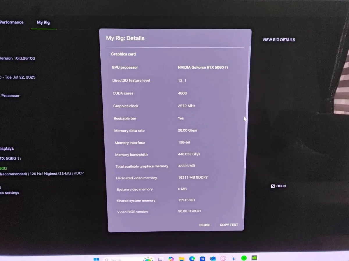 ASUS Prime RTX5060 Ti 16GB DDR7 Graphics Card - Image 4