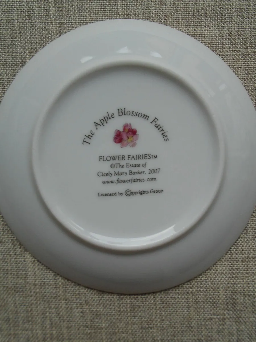Flower fairy plate, Home decor, Gift - Image 3