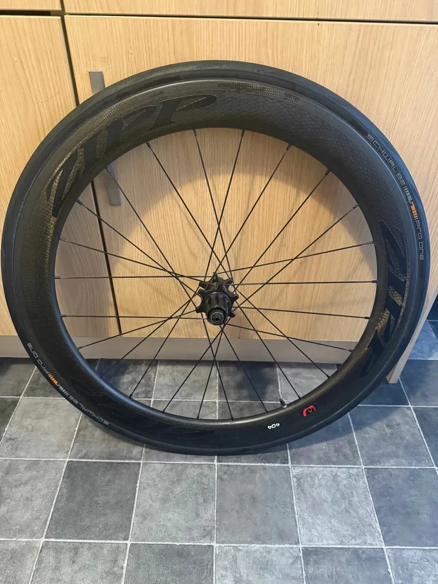 Zipp 404 Firecrest carbon clincher, rim b wheelset - Image 2