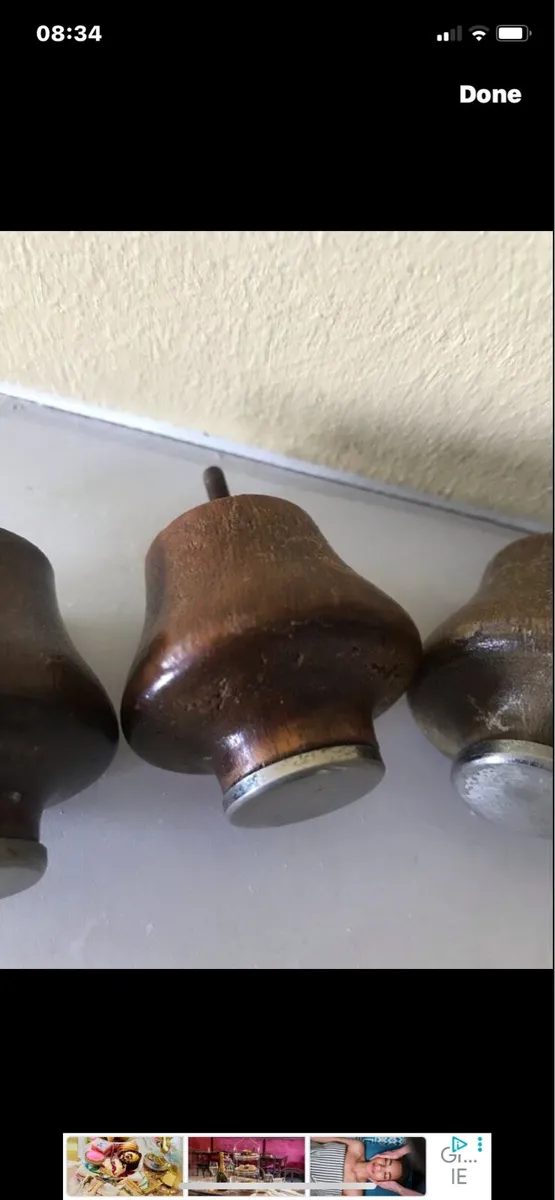 Vintage Timber Drawer Knobs - Image 2