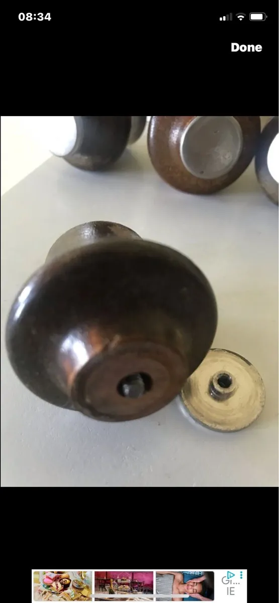 Vintage Timber Drawer Knobs - Image 4