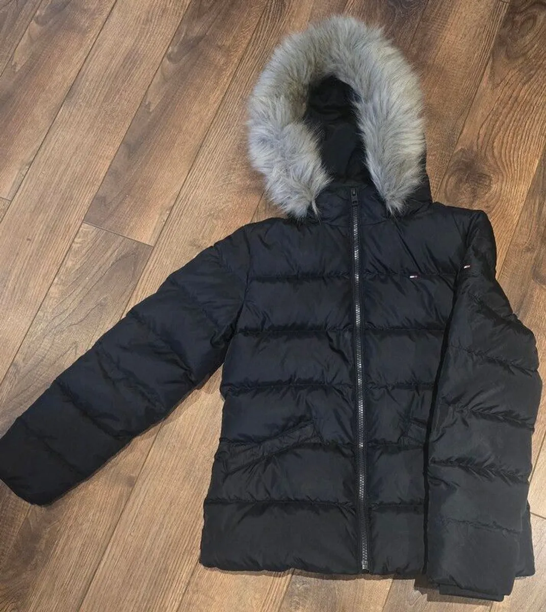 Girls Hilfiger Down jacket age 12-13 - Image 2