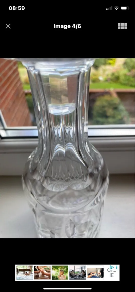 Vintage Waterford Crystal Lismore Decanter - Image 4