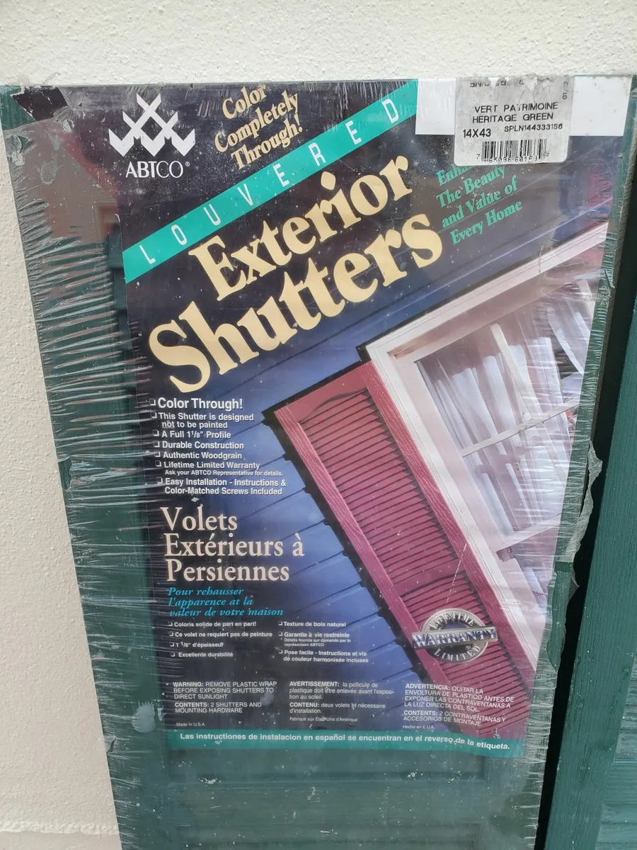 Shutters - exterior - Image 3