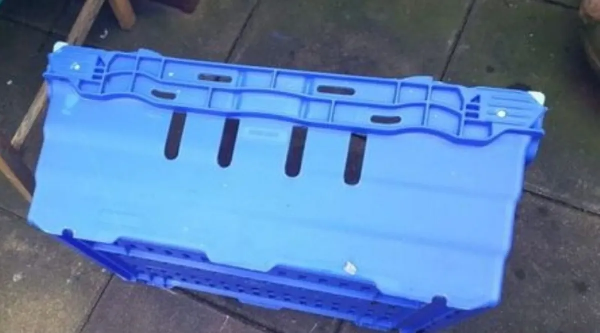 Large  size  storage stacking crates 2e each  exce - Image 1