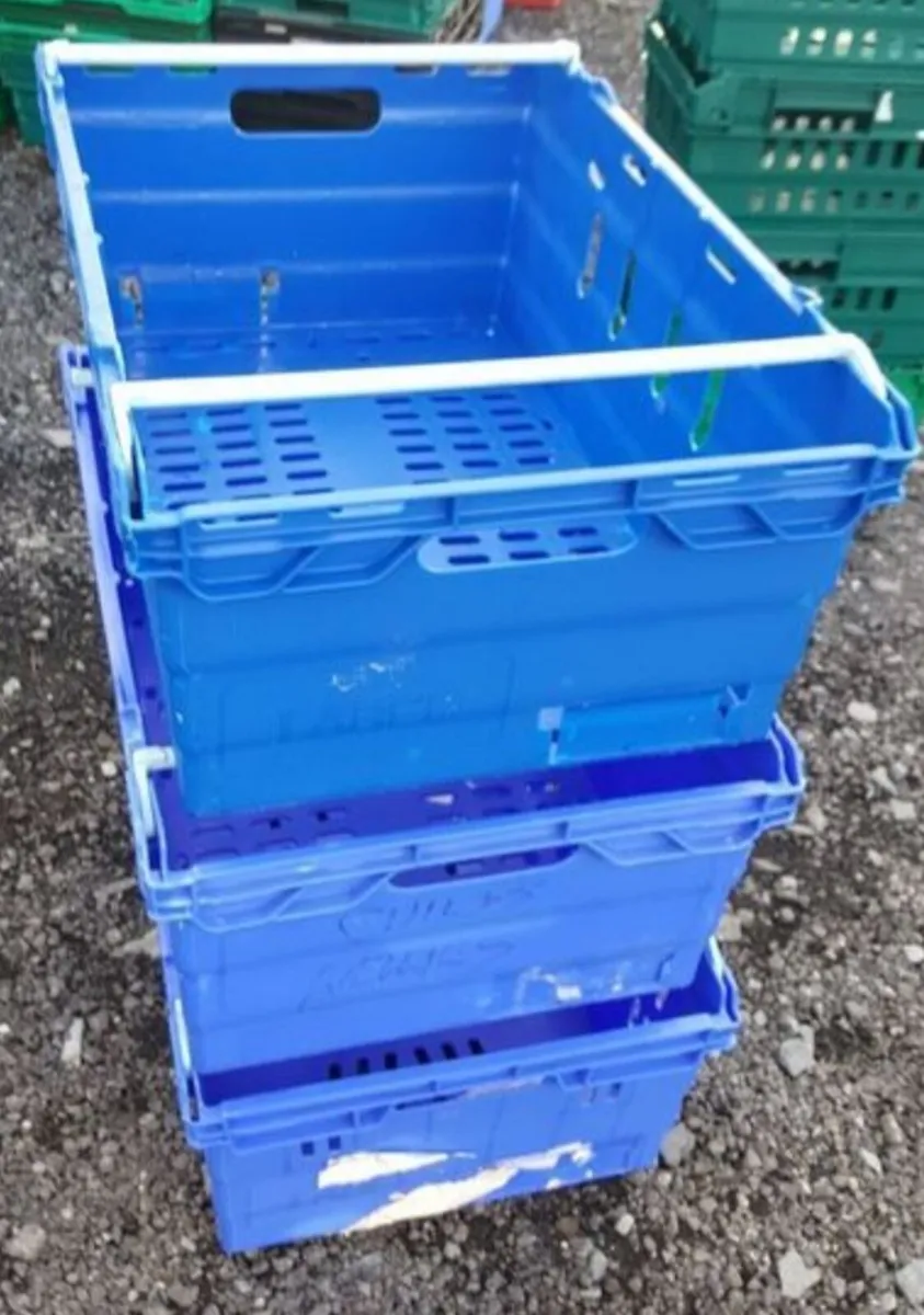 Large  size  storage stacking crates 2e each  exce - Image 2