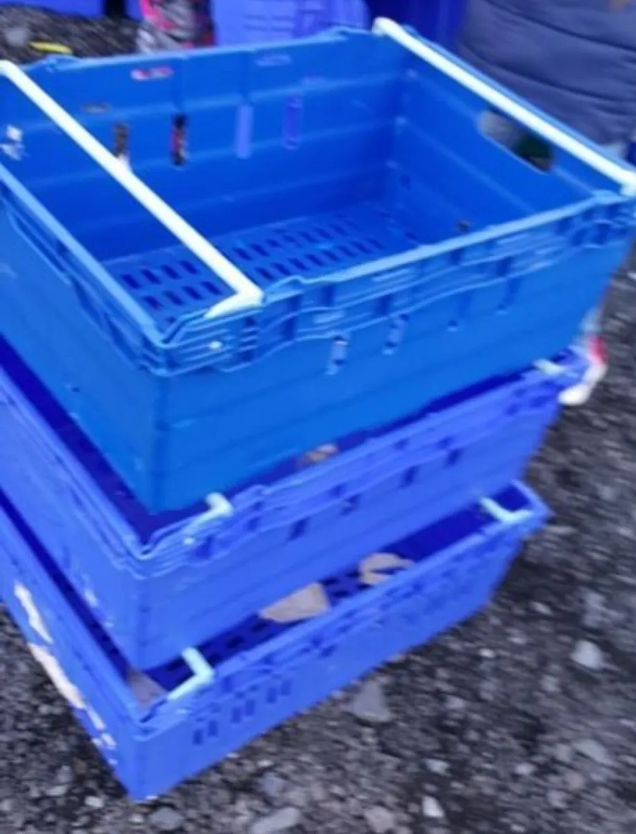 Large  size  storage stacking crates 2e each  exce - Image 3