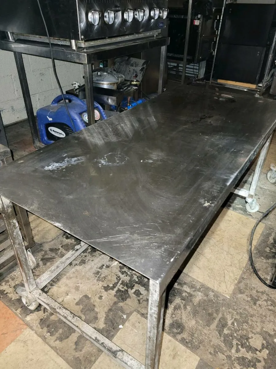 Table/Stand Stainless Steel - Image 1