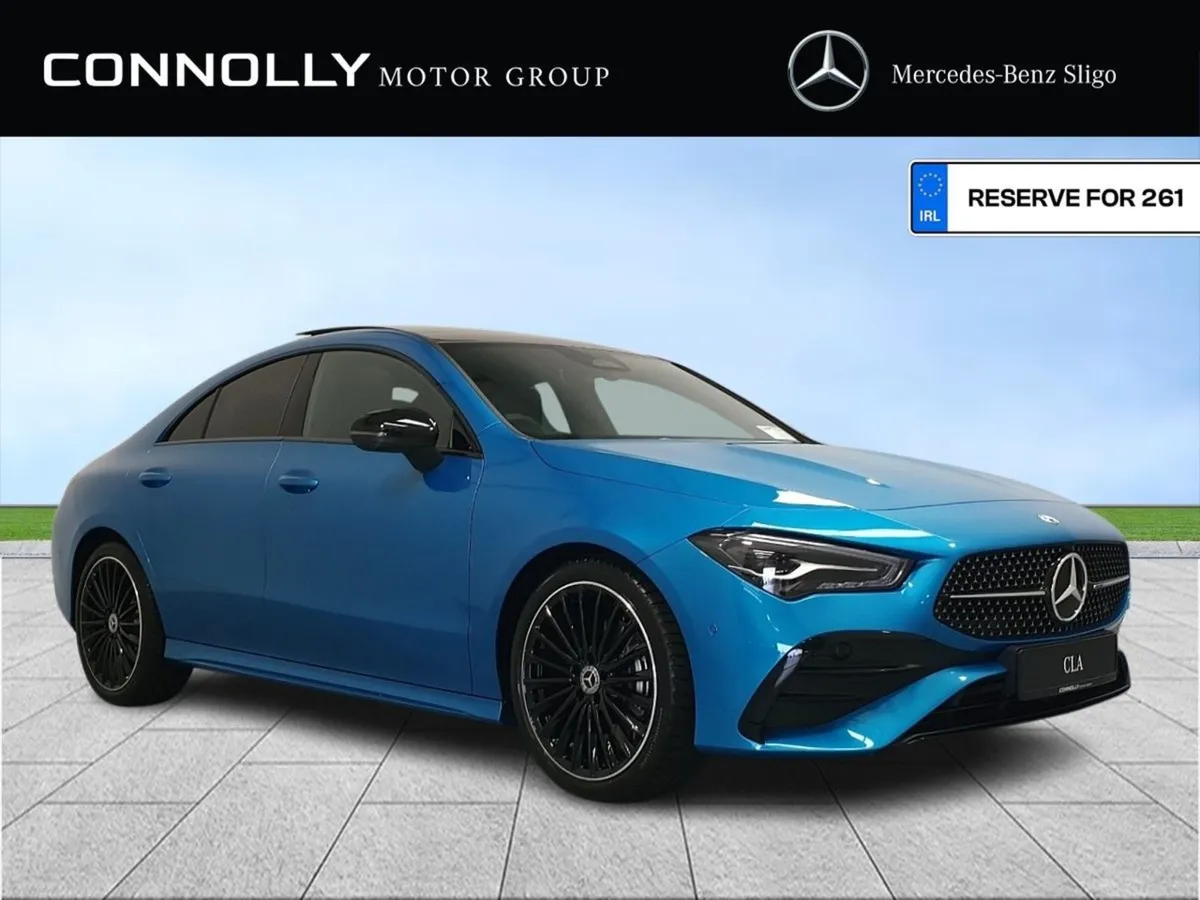 Mercedes-Benz CLA 180D AMG - Pan Roof - Hyper Blue - Image 1