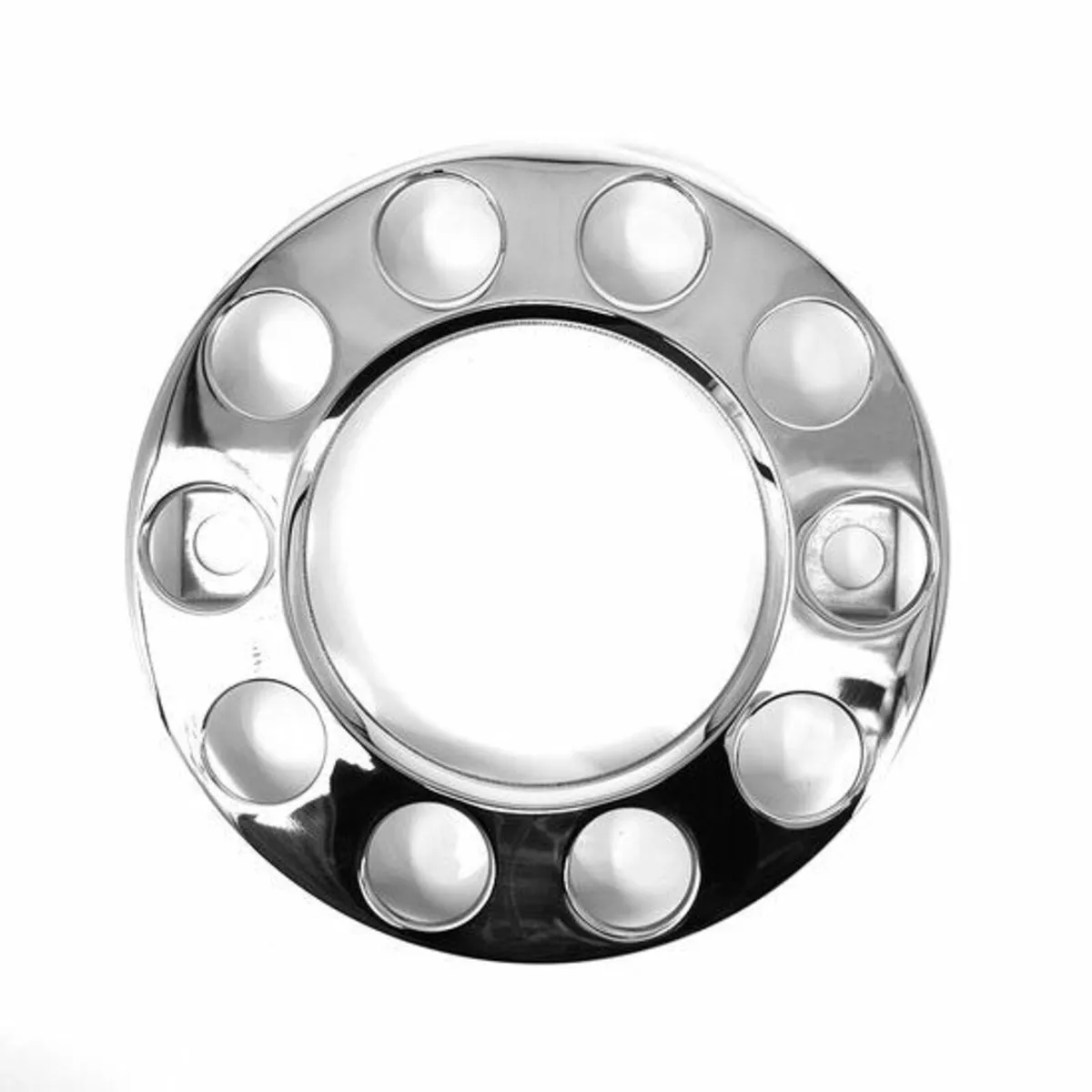 10 Stud Donuts 22.5" Chrome Stainless Steel Scania - Image 1