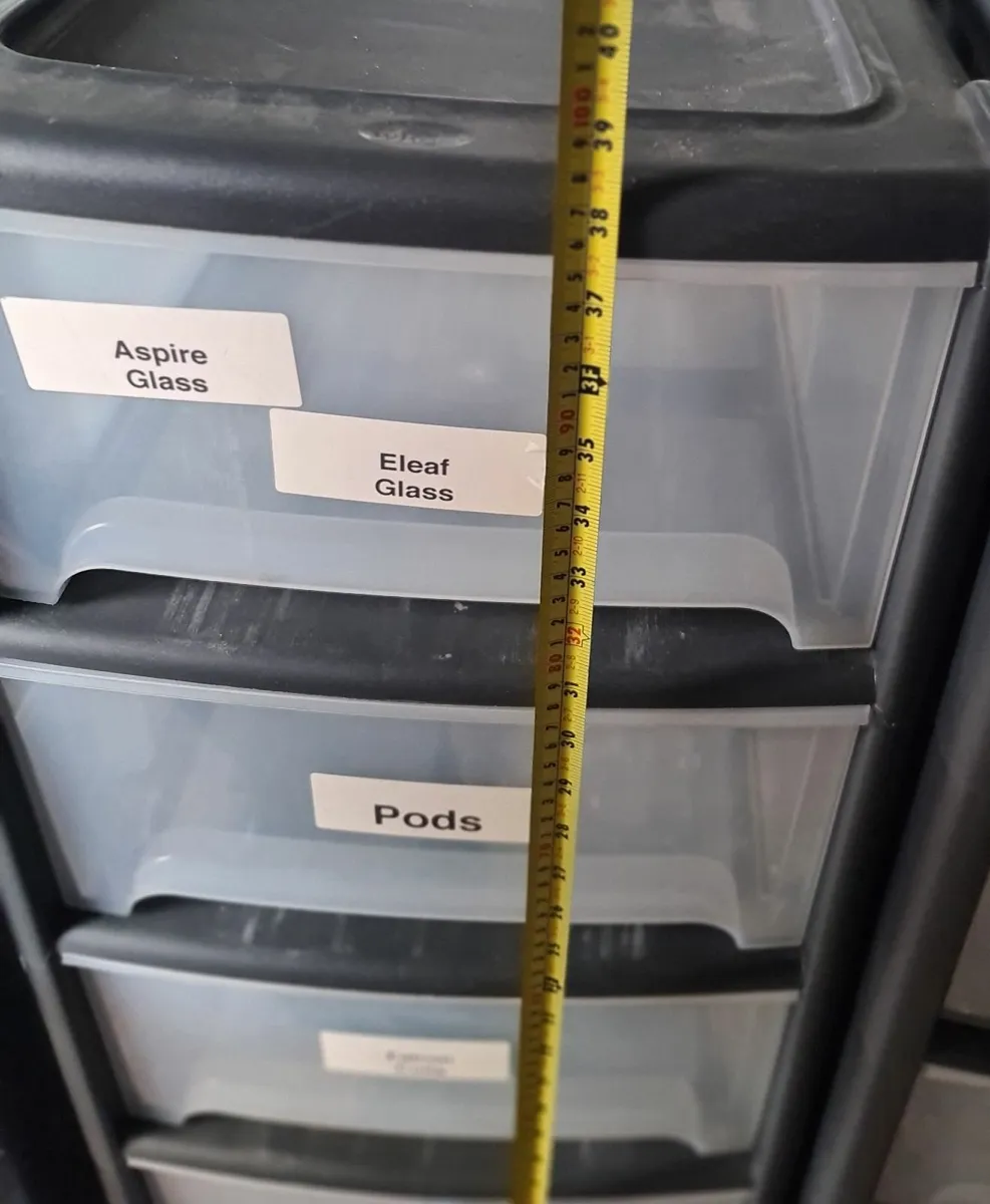Set of Plastic Storage Drawer Units - Image 4
