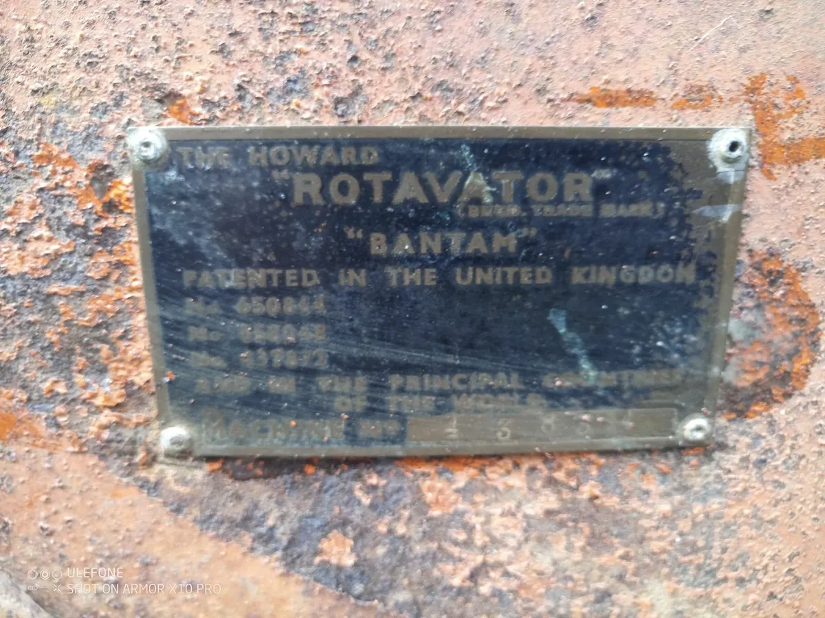 Vintage Howard Bantam Rotovator - Image 2
