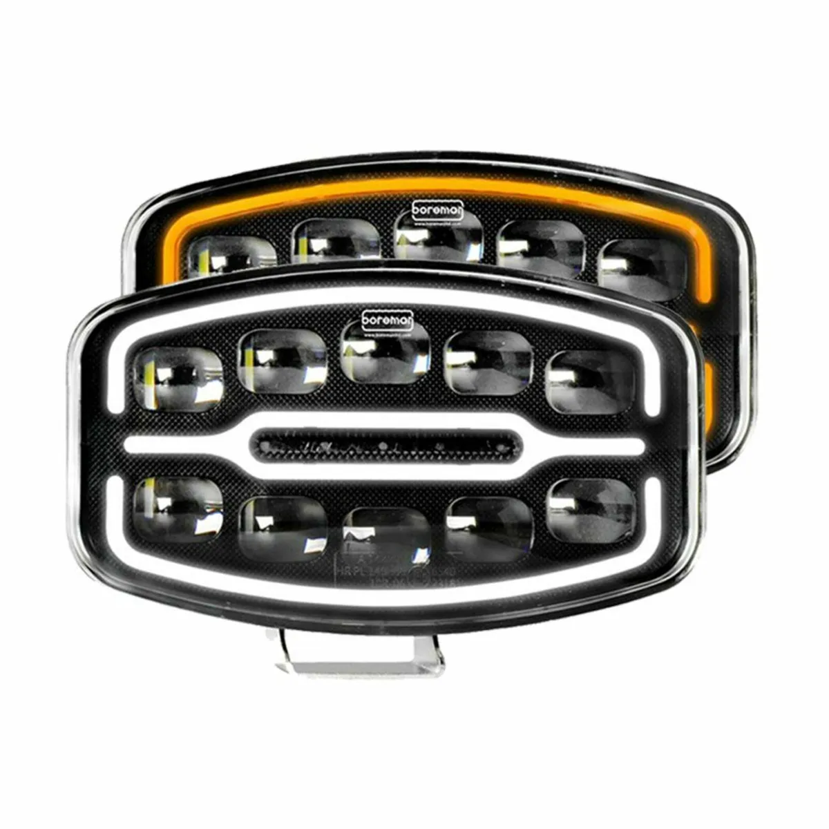 Boreman LED Spot light Lamp Amber White Work Light - Image 1