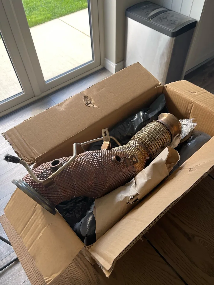 DCE B48 Downpipe - 200 Cell + Heatshield - BMW - Image 3