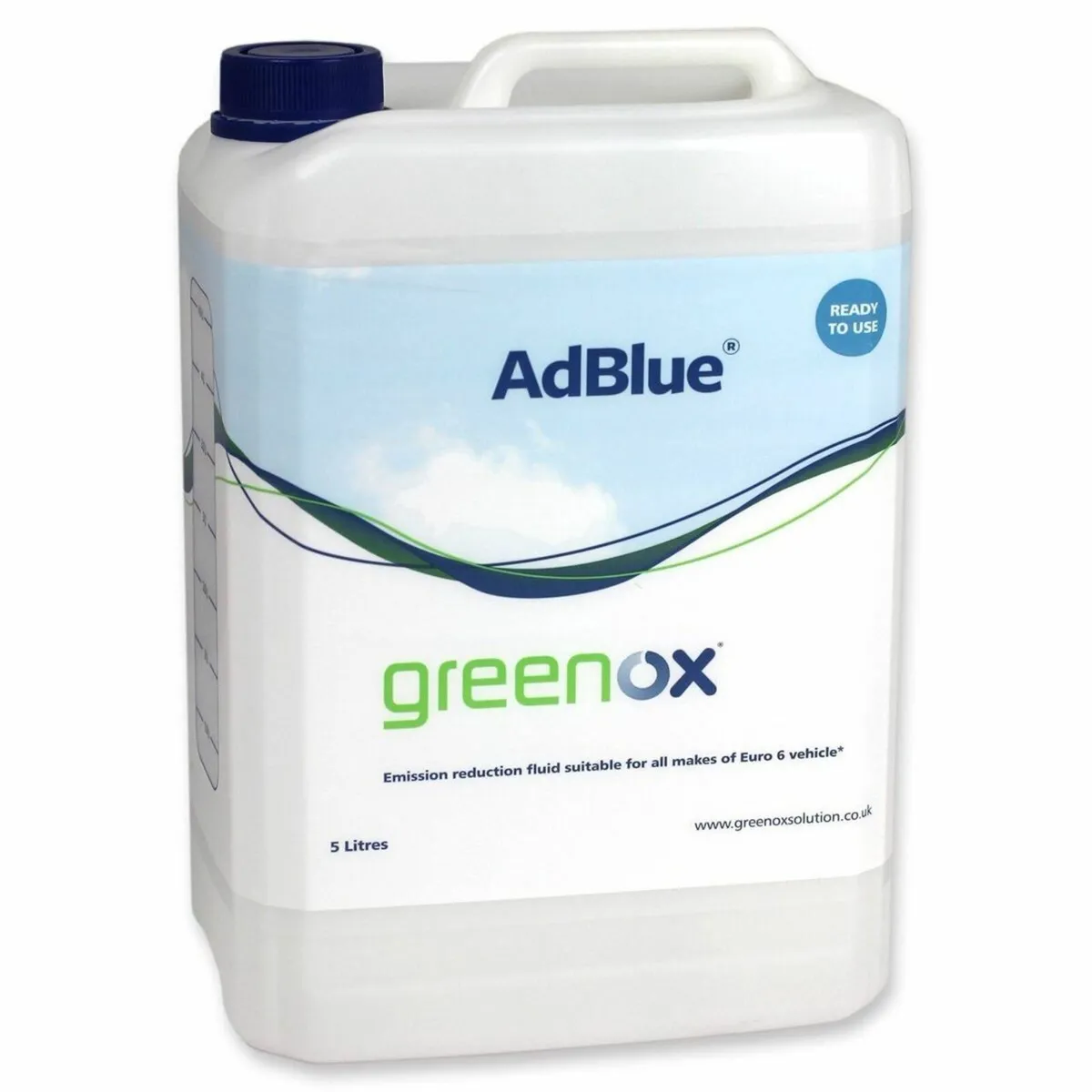 Greenox AdBlue 5 Litres Diesel Fluid Additive 5L - Image 1