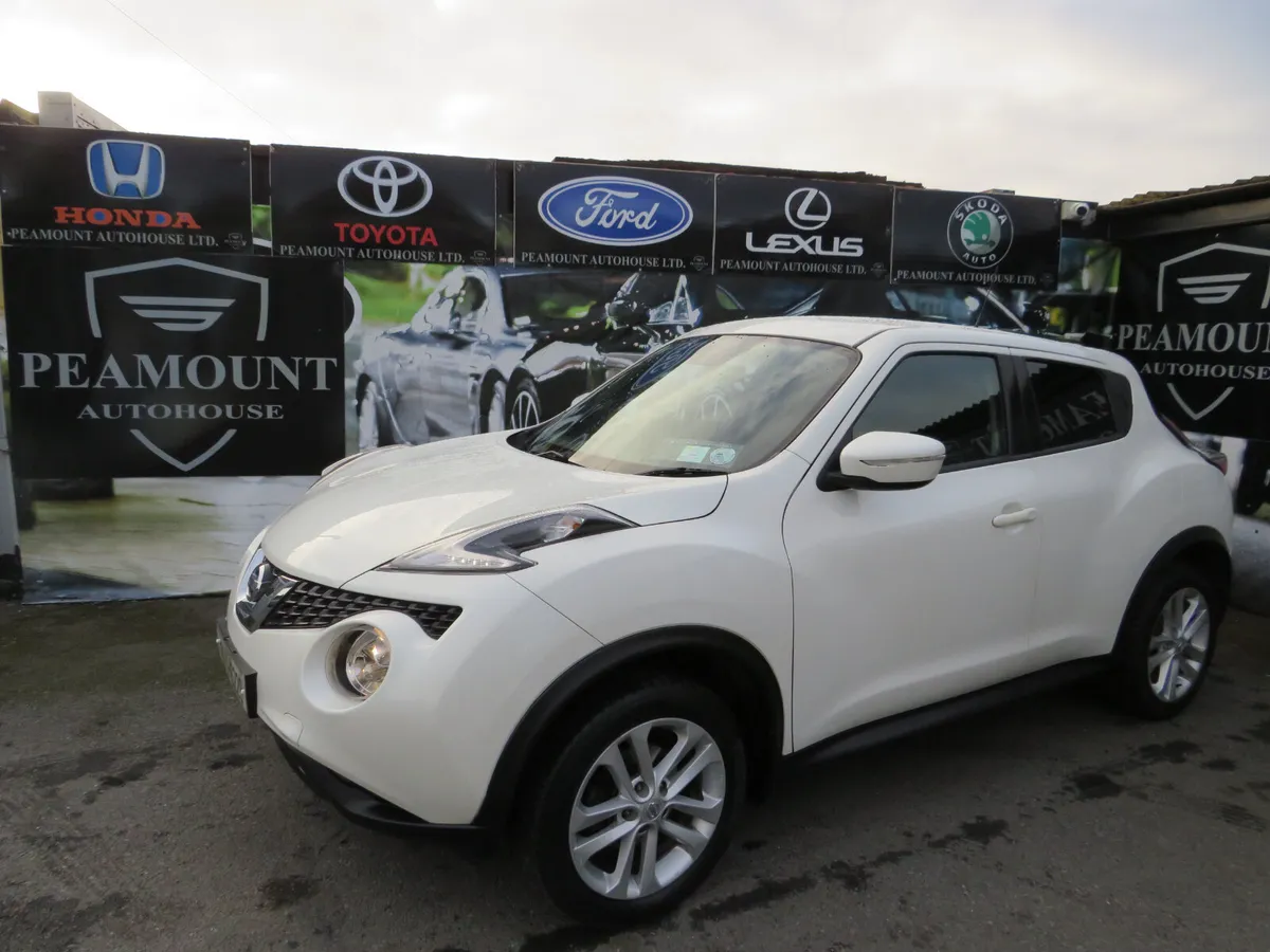 Nissan Juke 2016  DIESEL SUV IN WHITE NCT 26 - Image 1