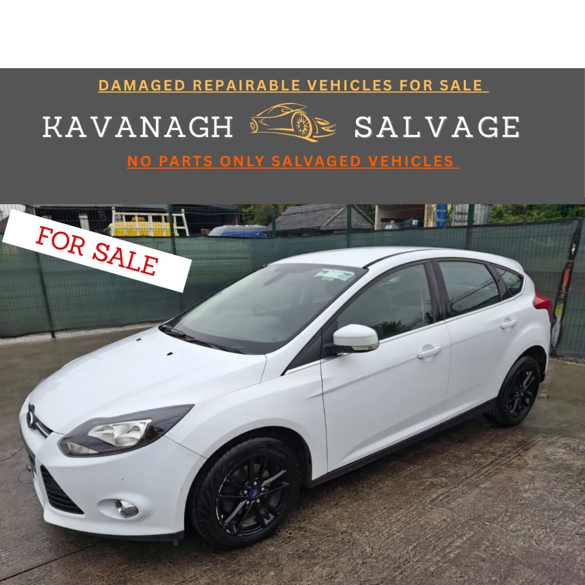 2014 Ford Focus Zetec Light Damage - Image 1