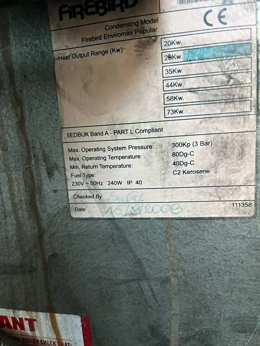 Oil boiler - Image 2