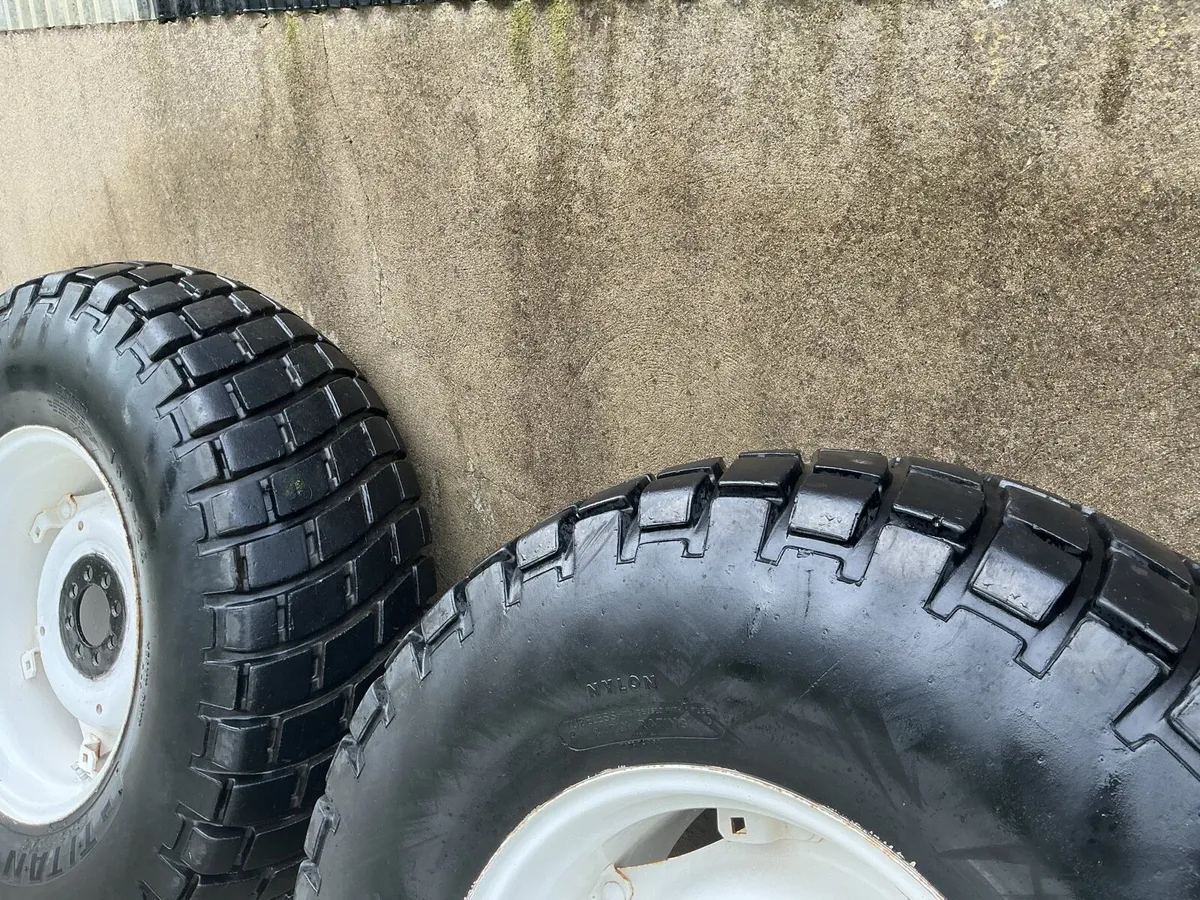 16.9-24 Turf/ Grass Tyres + Rims - Image 2