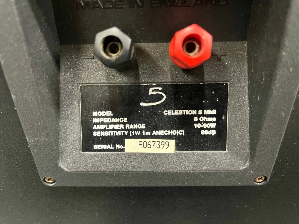 Celestion 5 MKII Speakers Pair - Image 3