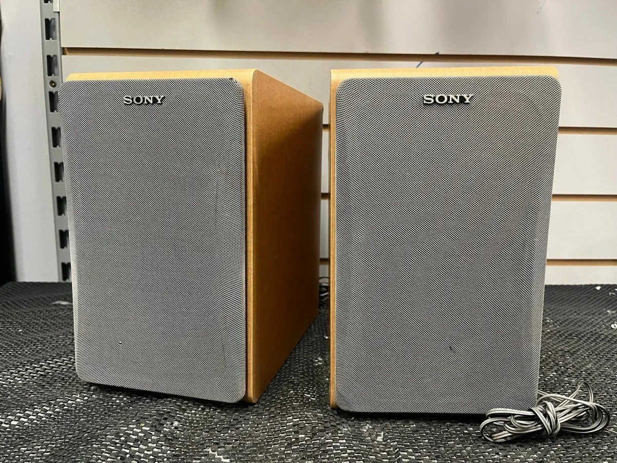Sony Speakers Pair - Image 2