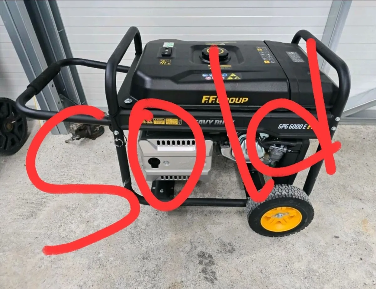 6.5 kva Generator - Image 1