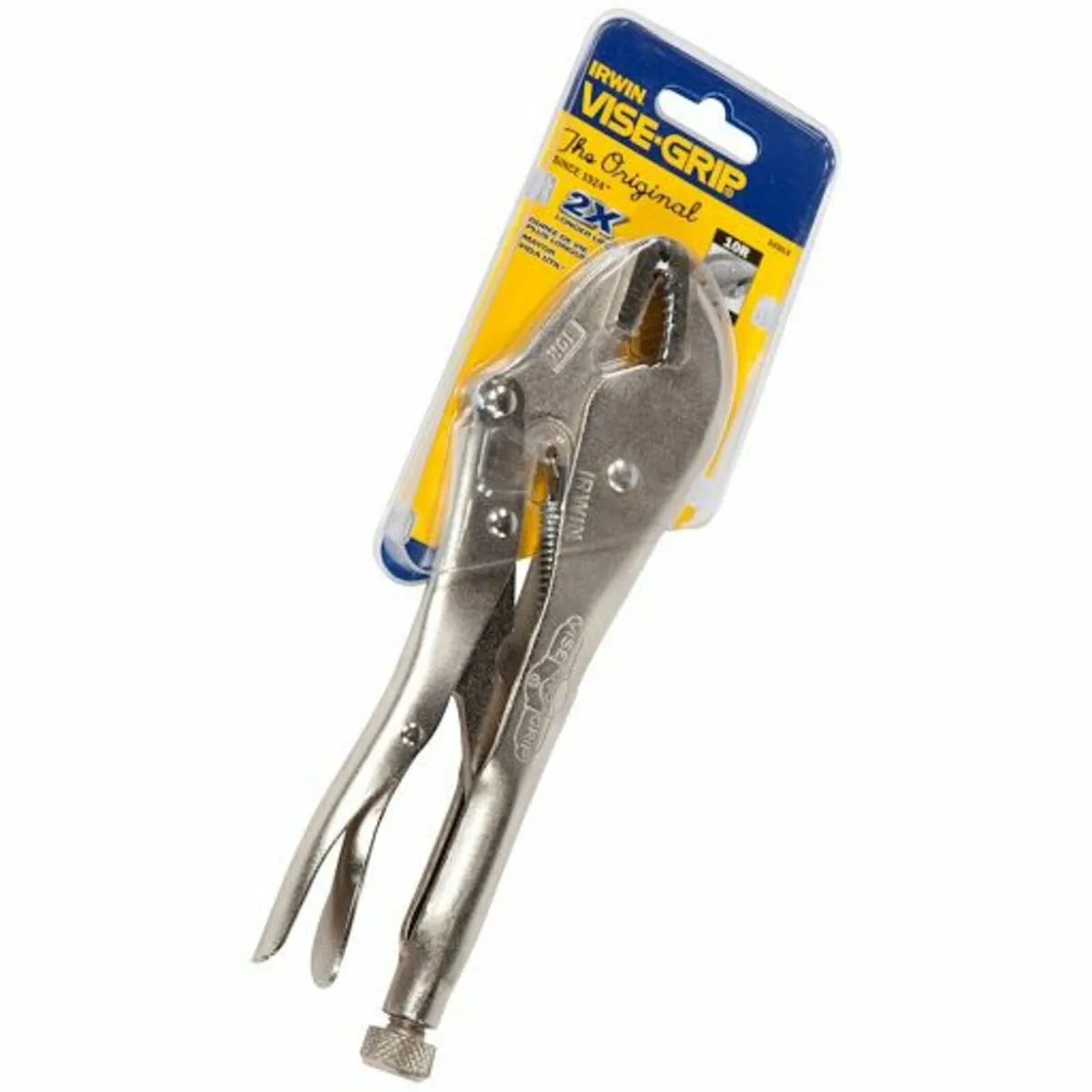 IRWIN VISE-GRIP 10R 250MM 10" STRAIGHT JAW SELF - Image 1